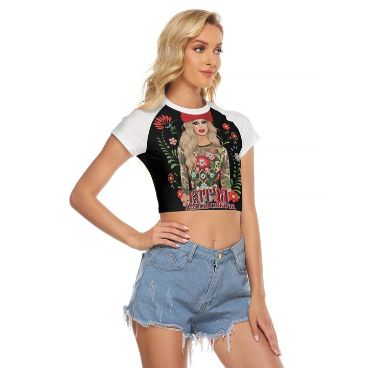 Katya - Katya Zamalodchikova Baseball Crop T-Shirt - dragqueenmerch