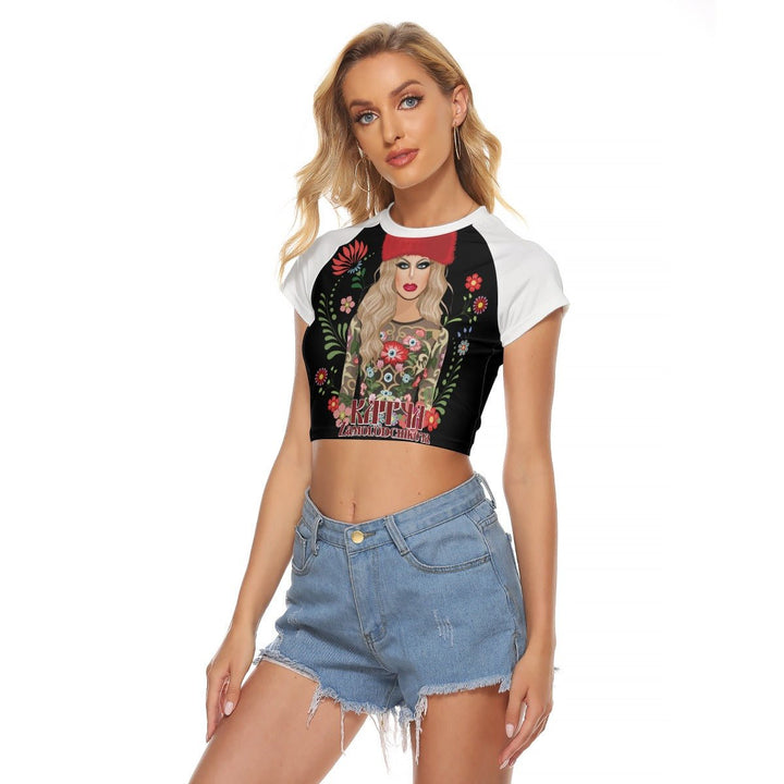 Katya - Katya Zamalodchikova Baseball Crop T-Shirt - dragqueenmerch