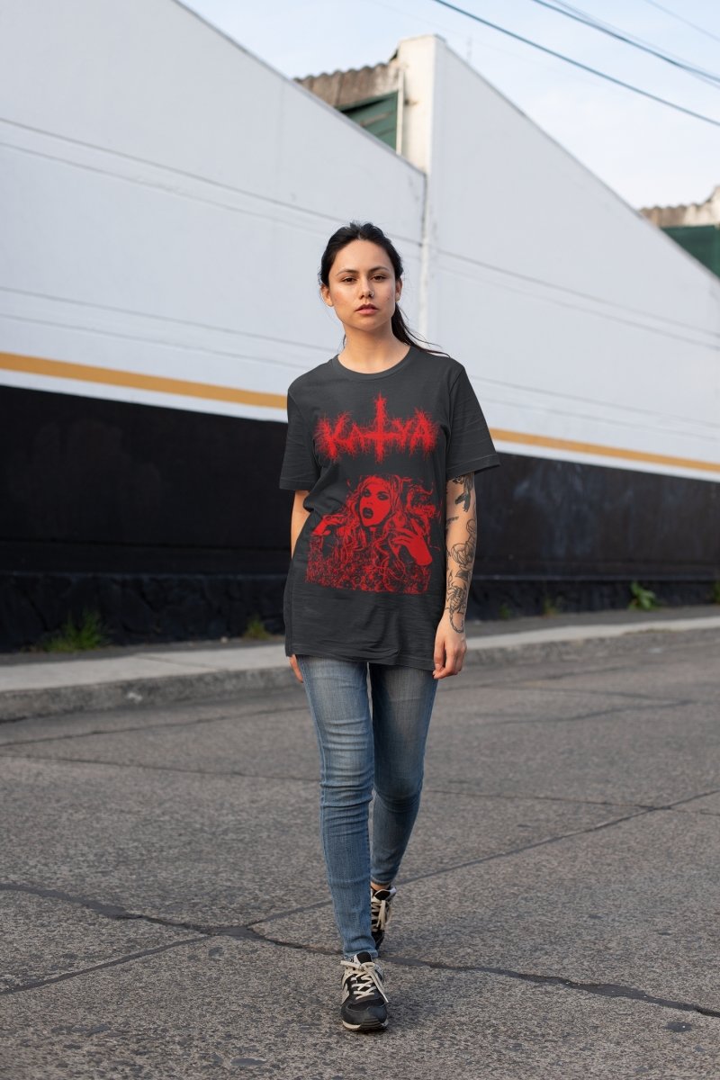 Katya Metal T-Shirt Dress –