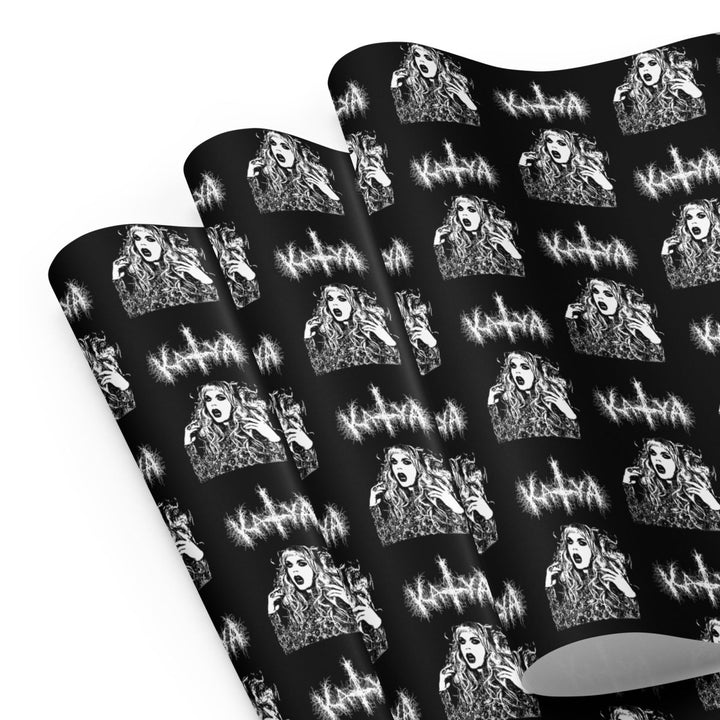 Katya - Metal Wrapping paper sheets - dragqueenmerch