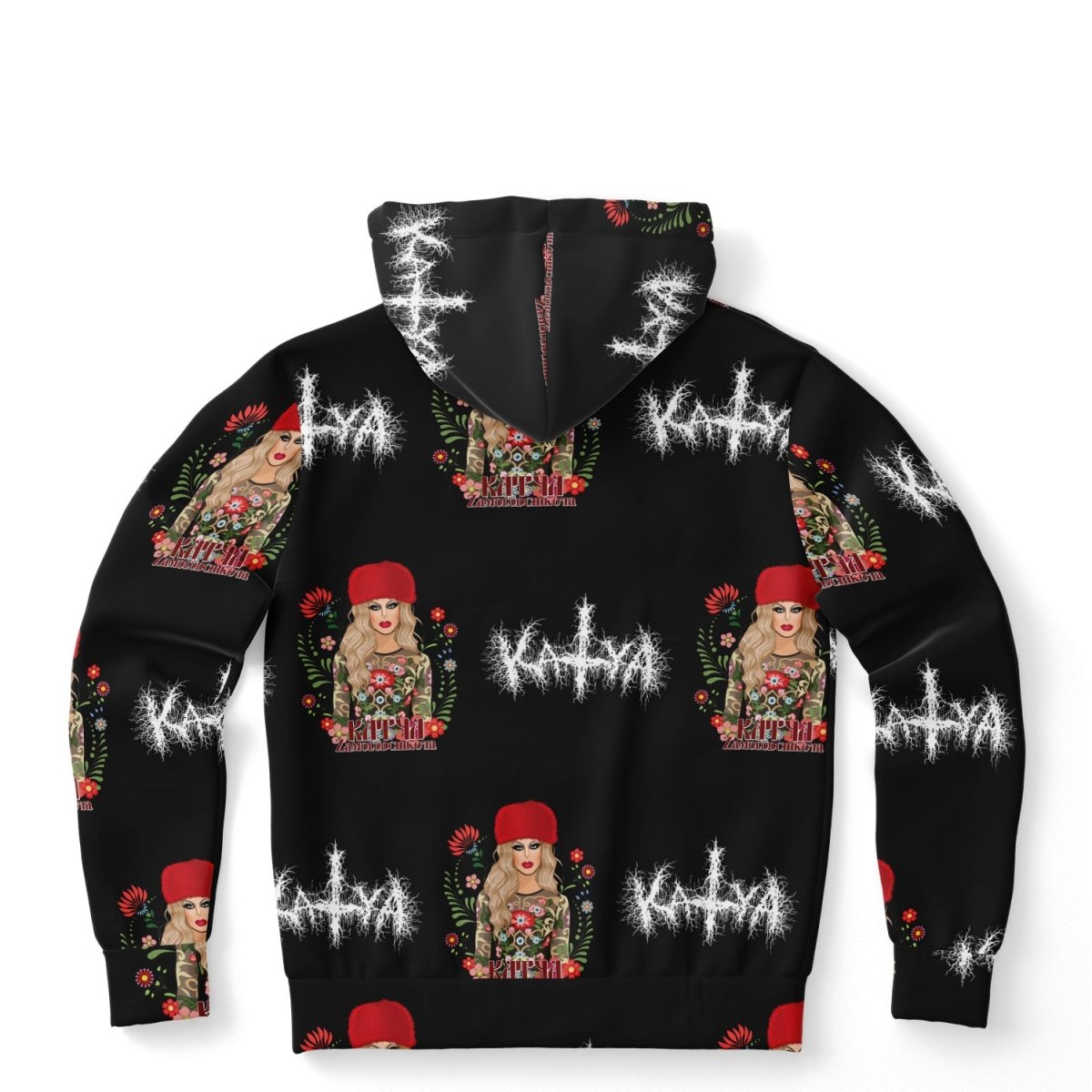 Katya - Pattern All Over Print Hoodie - dragqueenmerch
