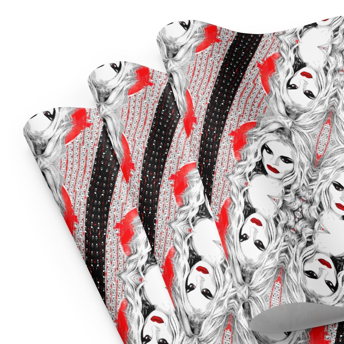 Katya - Pattern Wrapping paper sheets - dragqueenmerch
