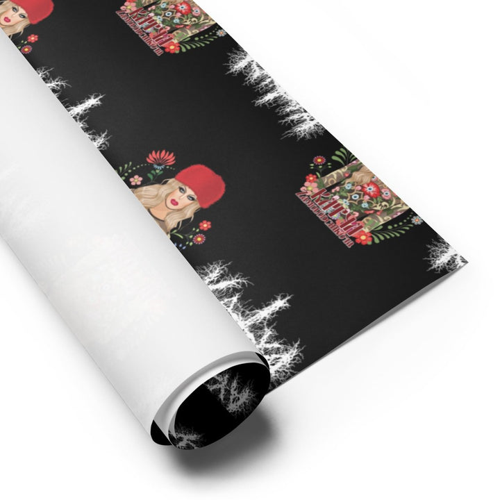 Katya - Pattern Wrapping paper sheets - dragqueenmerch