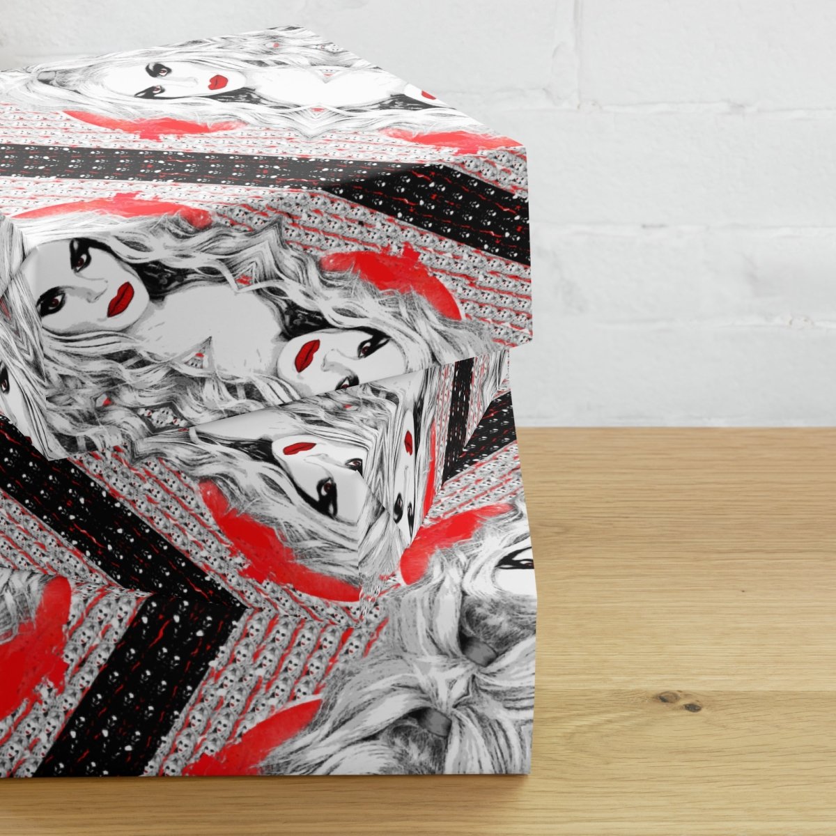 Katya - Pattern Wrapping paper sheets - dragqueenmerch