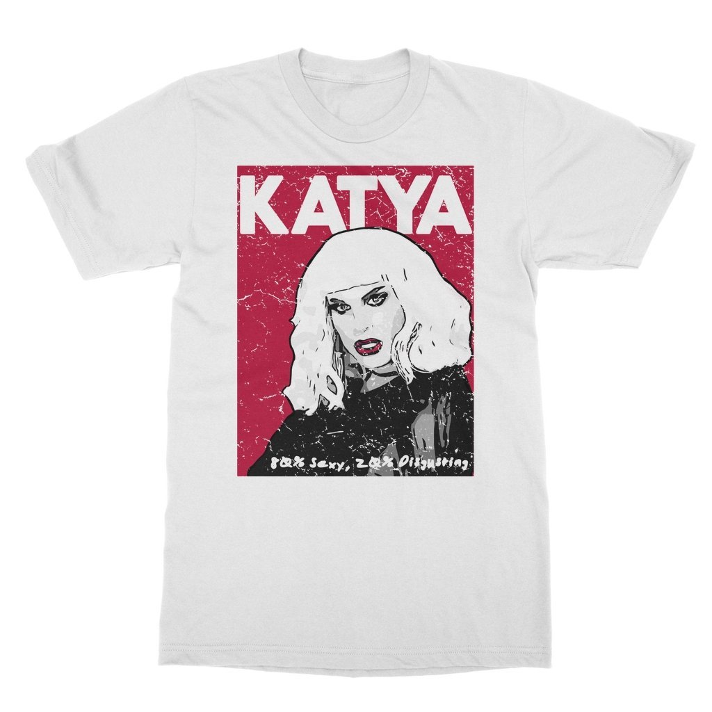 Katya Red Sexy Disgusting T-Shirt - dragqueenmerch
