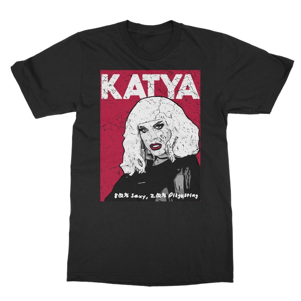 Katya Red Sexy Disgusting T-Shirt - dragqueenmerch
