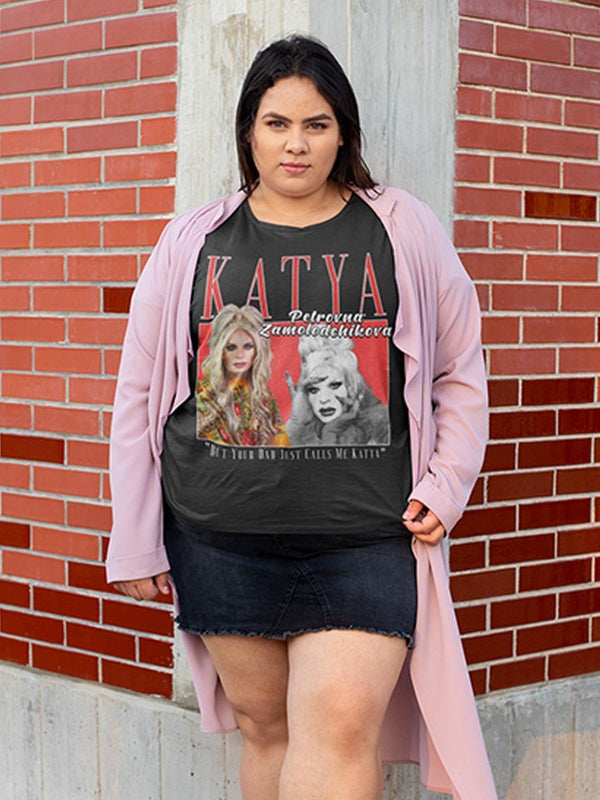Katya - Retro Photo T-Shirt - dragqueenmerch
