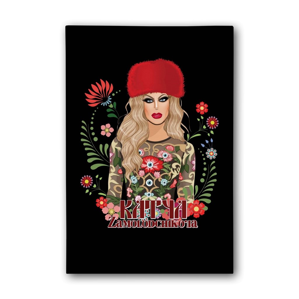 Katya Zamolodchikova Canvas Print - dragqueenmerch