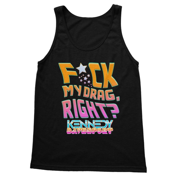 KENNEDY DAVENPORT - F MY DRAG (CENSORED) - TANK TOP - dragqueenmerch