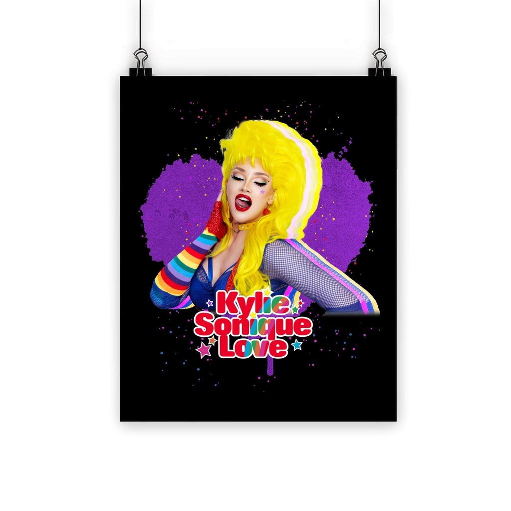 Kylie Sonique Love - True Colors Poster - dragqueenmerch