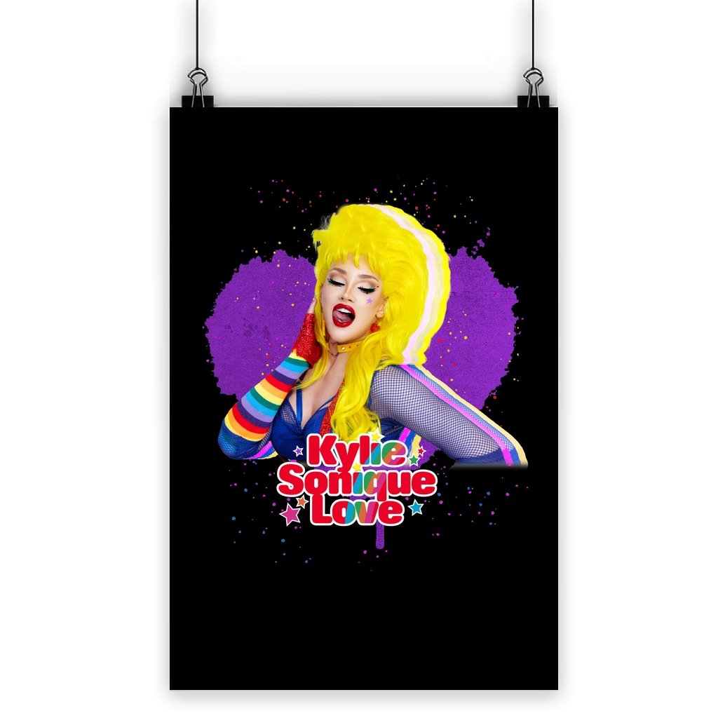 Kylie Sonique Love - True Colors Poster - dragqueenmerch