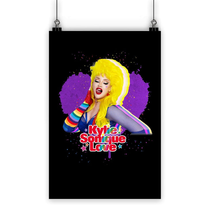Kylie Sonique Love - True Colors Poster - dragqueenmerch
