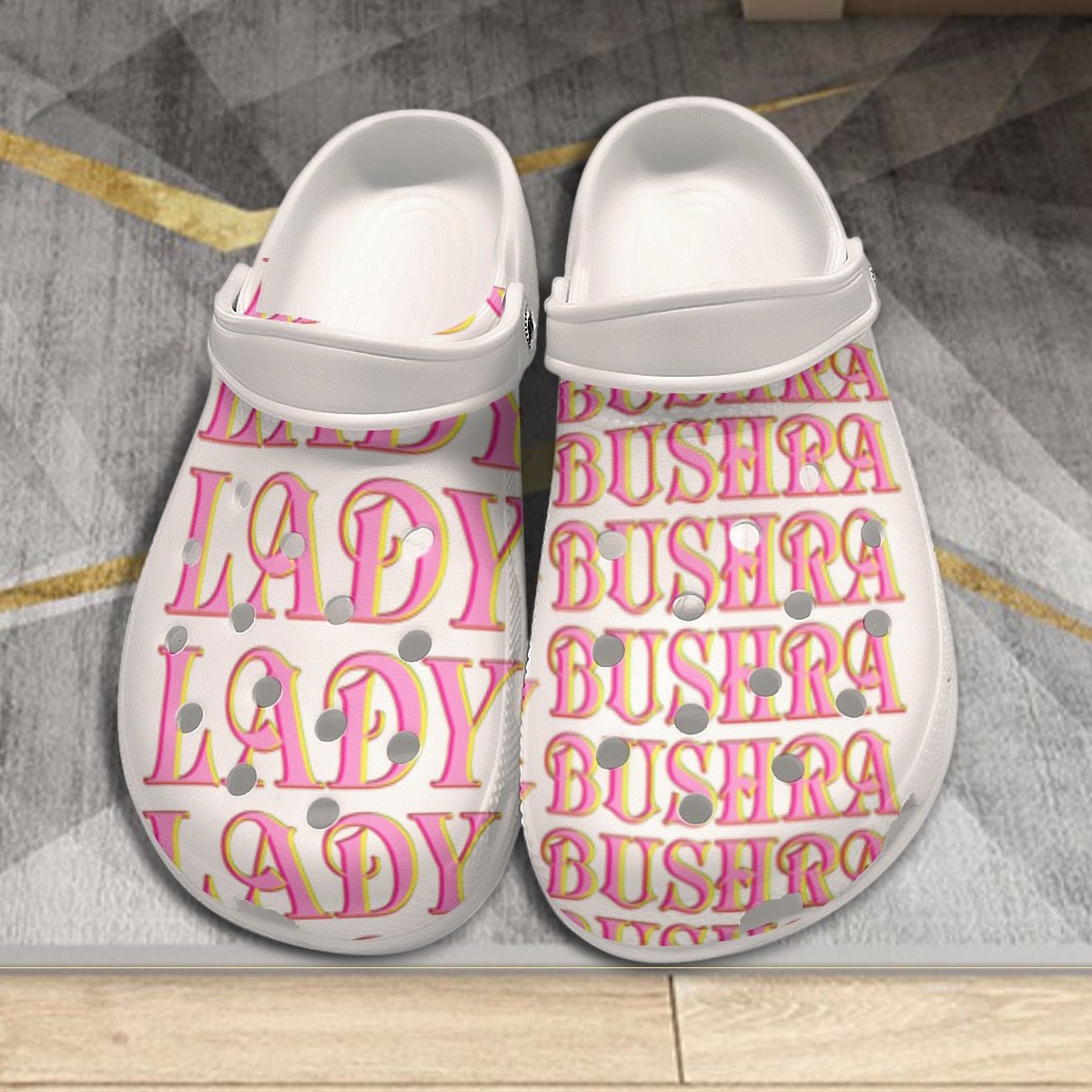 Lady Bushra - Logo Classic Clogs - dragqueenmerch