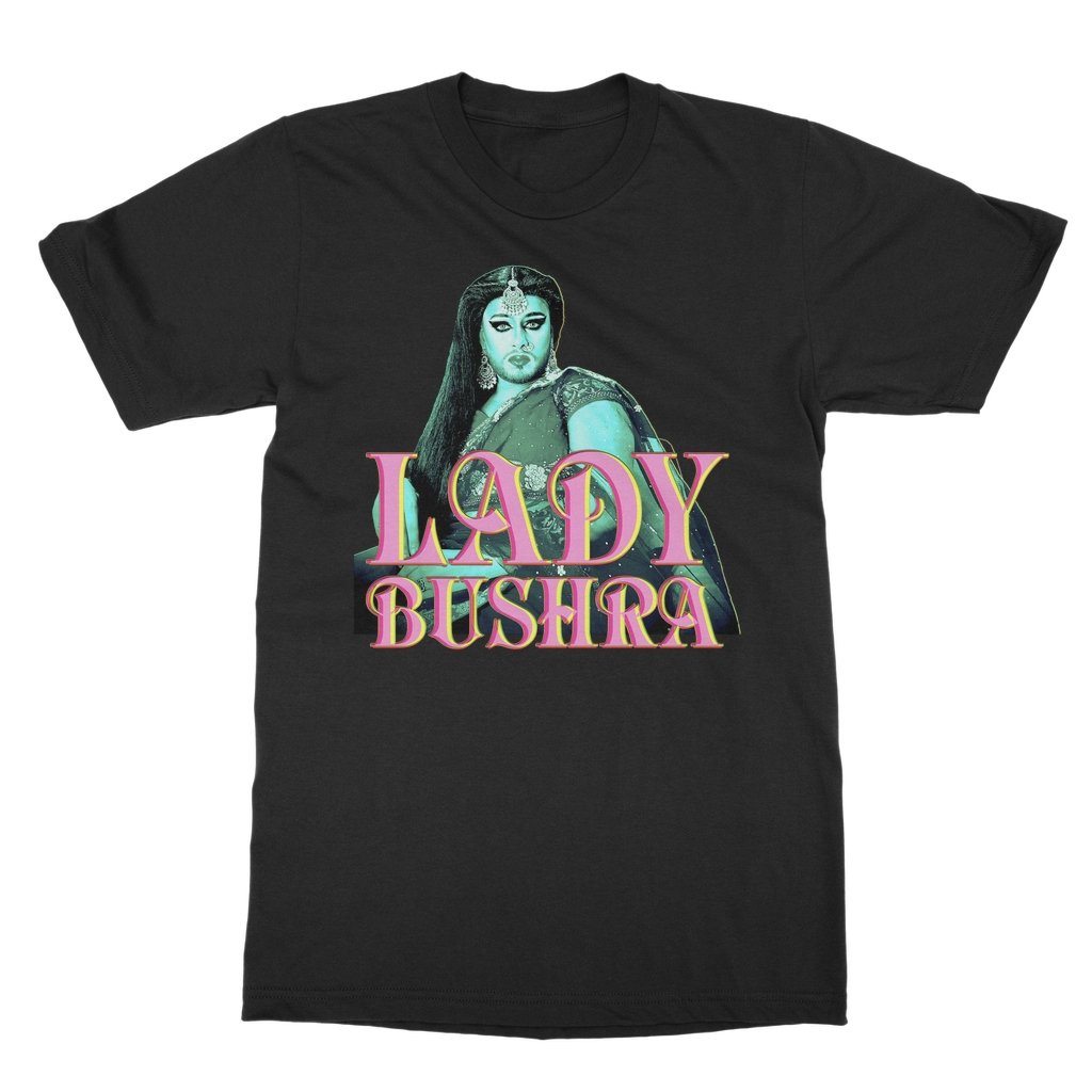 Lady Bushra - Portrait Logo T-Shirt - dragqueenmerch