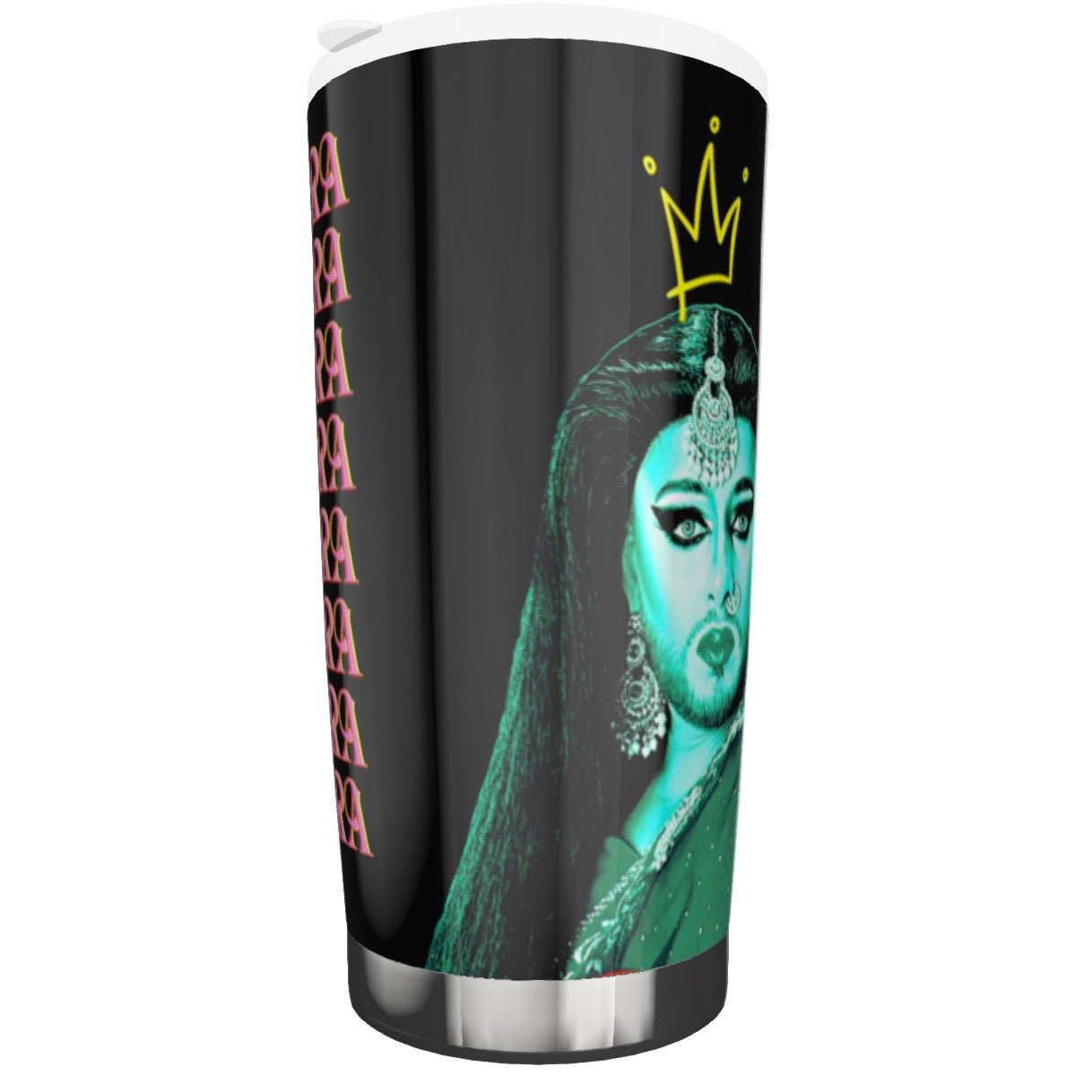 Lady Bushra - Repeat Logo 20 oz Tumbler - dragqueenmerch