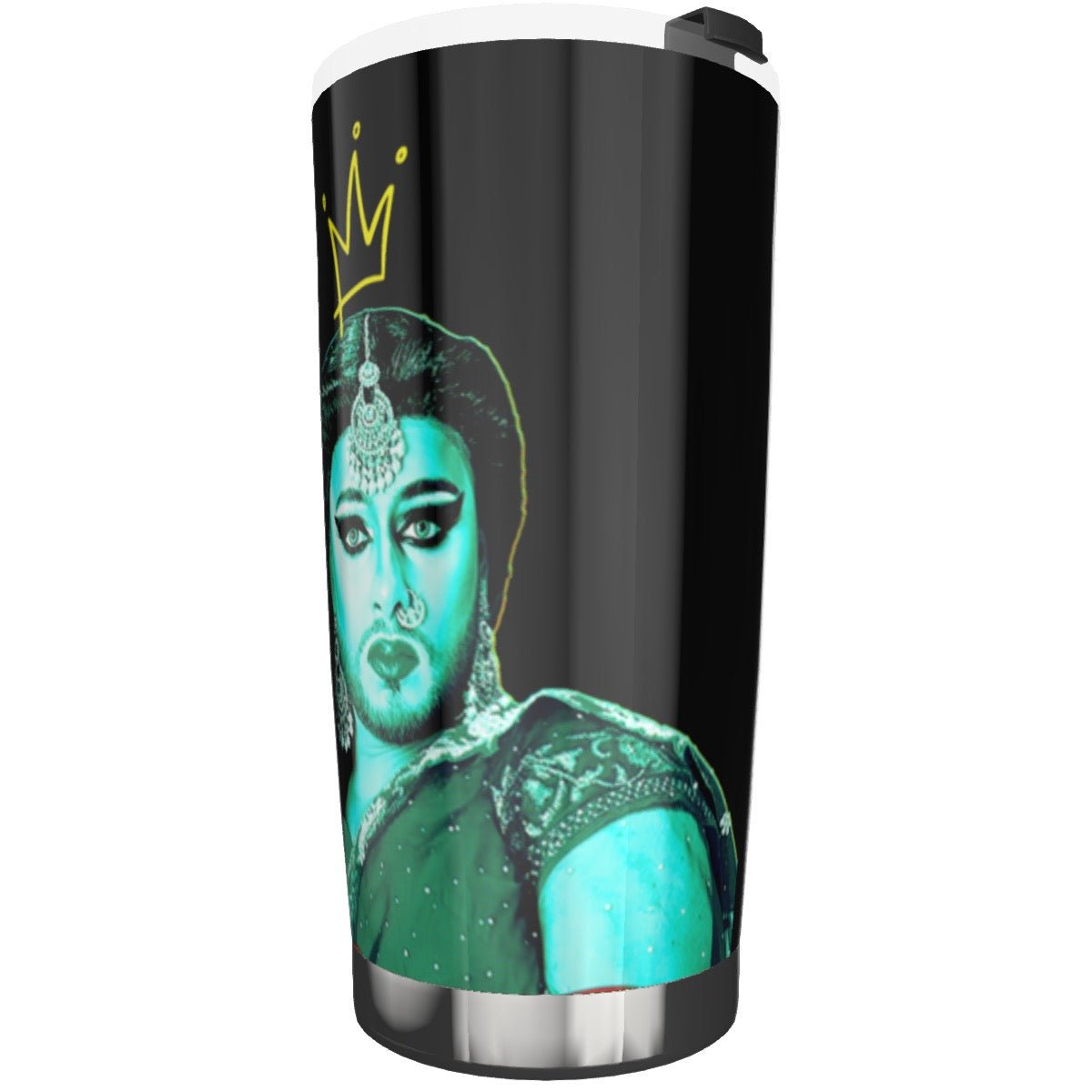Lady Bushra - Repeat Logo 20 oz Tumbler - dragqueenmerch
