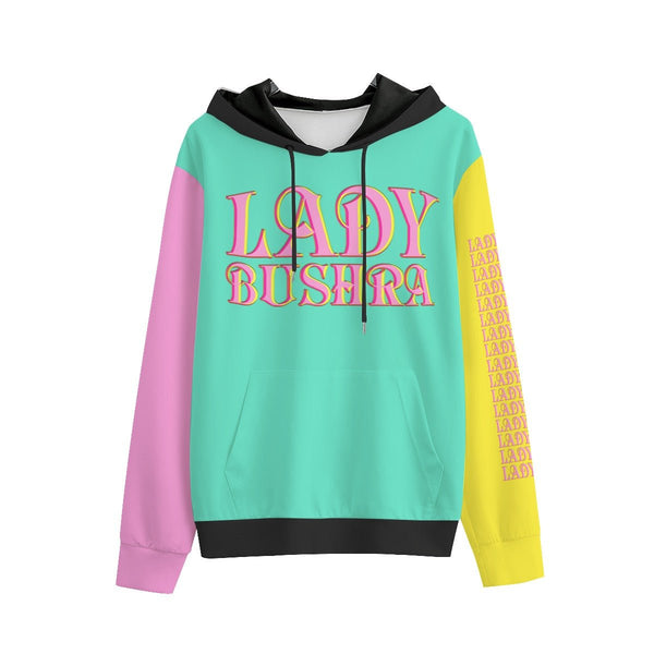 Lady Bushra - Repeat Logo Heavyweight Hoodie - dragqueenmerch