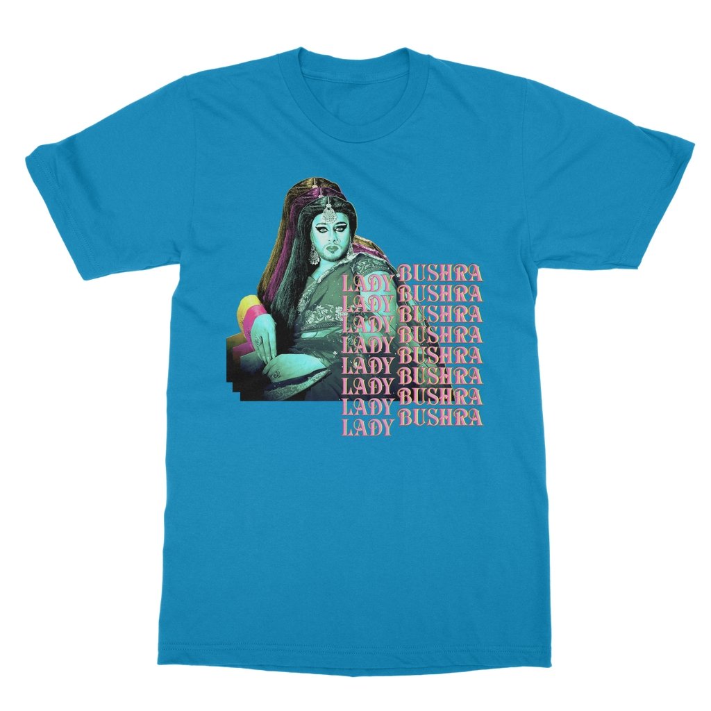 Lady Bushra - Repeat Logo T-Shirt - dragqueenmerch