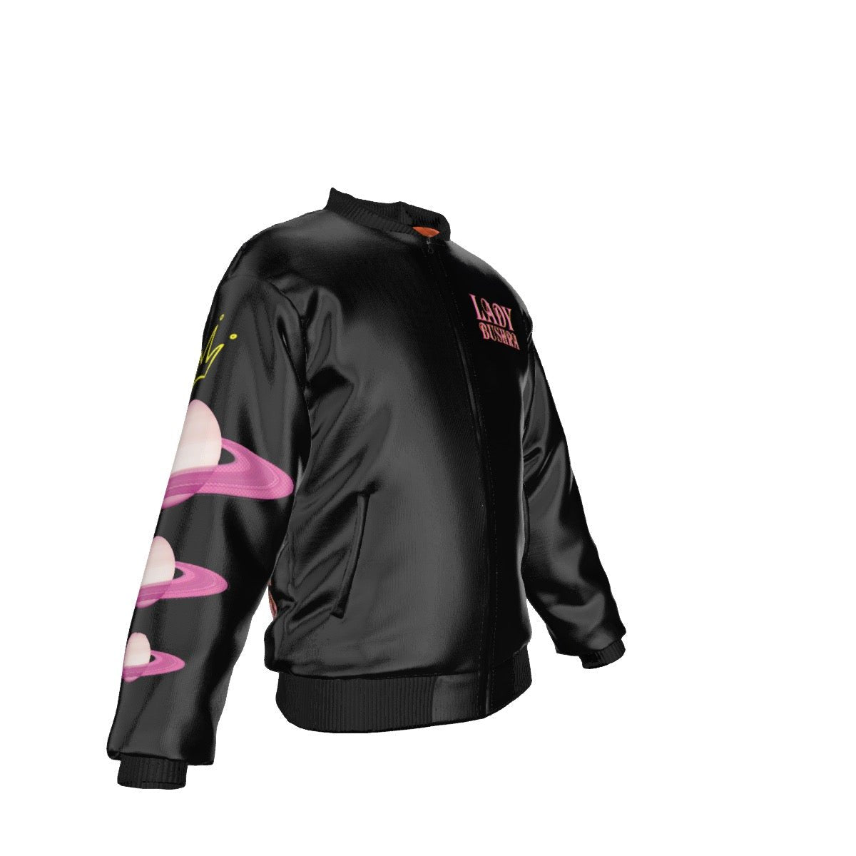 Lady Bushra - Repeat Logo Unisex Bomber Jacket - dragqueenmerch