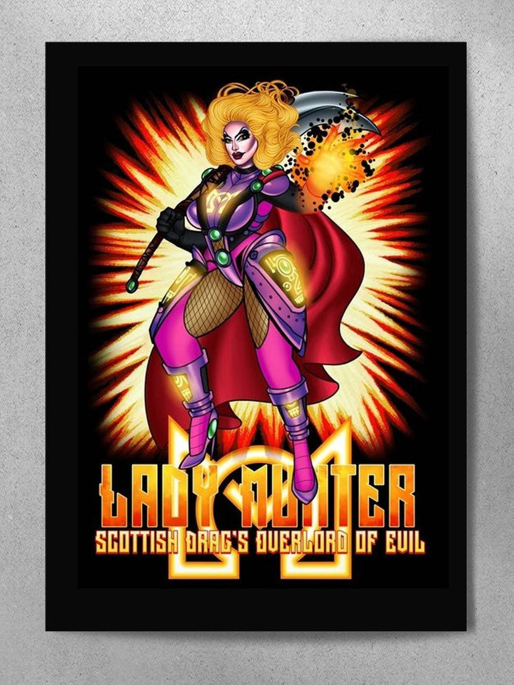 Lady Munter - Micah Souza Poster - dragqueenmerch