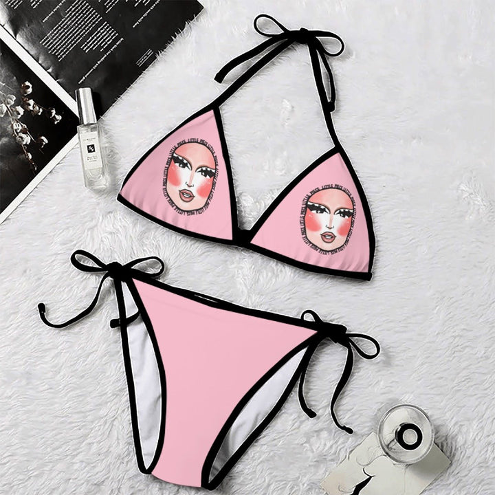 Little PIece - Add Me To The Face Time Bikini - dragqueenmerch
