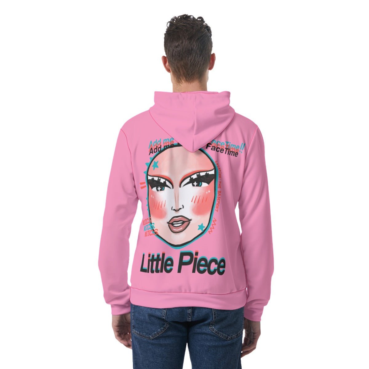 Little Piece - Add Me To The Face Time Hoodie - dragqueenmerch