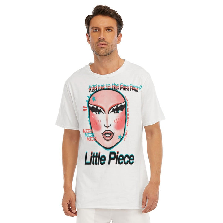 Little Piece - Add Me To The Face Time Jumbo Print T-Shirt - dragqueenmerch