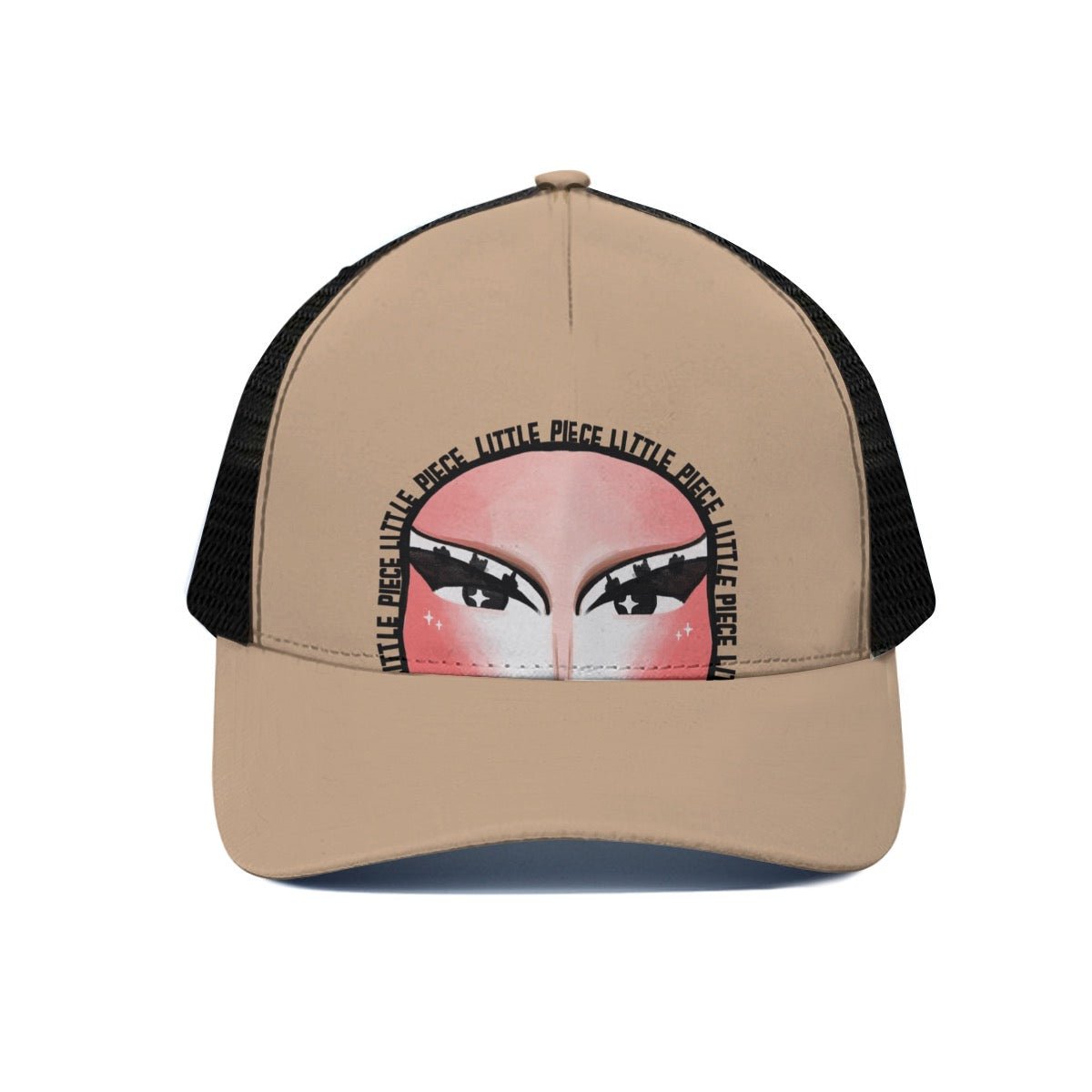 Little Piece - Illustrated Portrait Trucker Cap - dragqueenmerch
