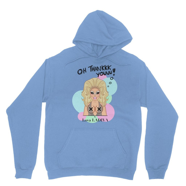 LOVA LADIVA - THANK YOUUU - HOODIE - dragqueenmerch