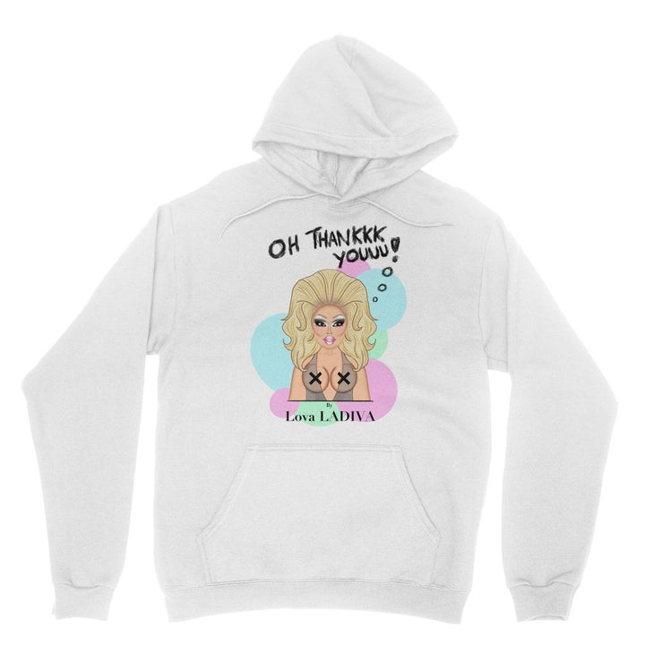 LOVA LADIVA - THANK YOUUU - HOODIE - dragqueenmerch