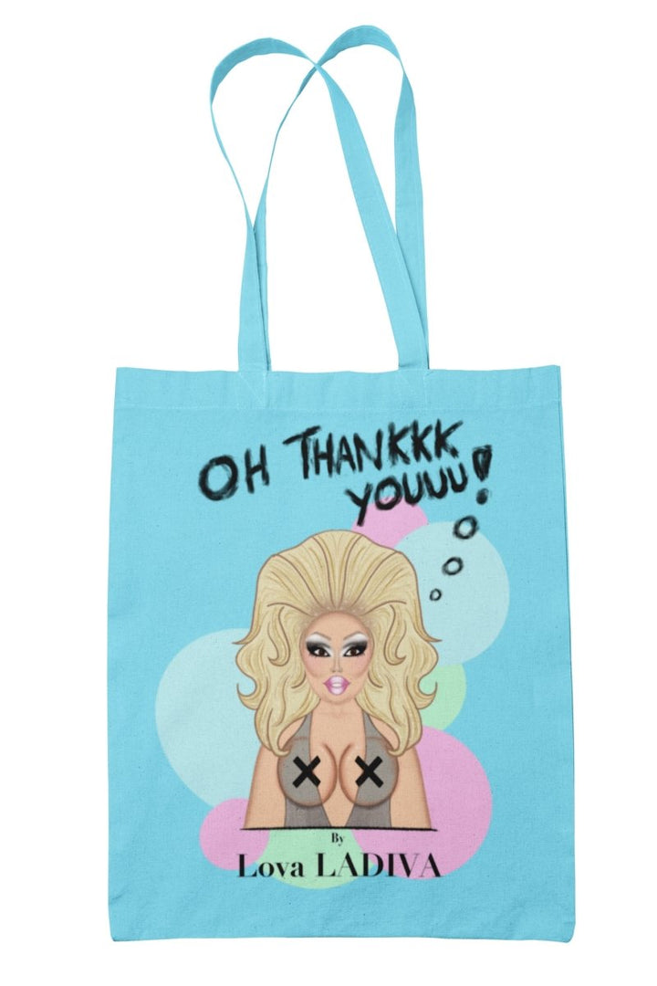 LOVA LADIVA - THANK YOUUU - Tote Bag - dragqueenmerch