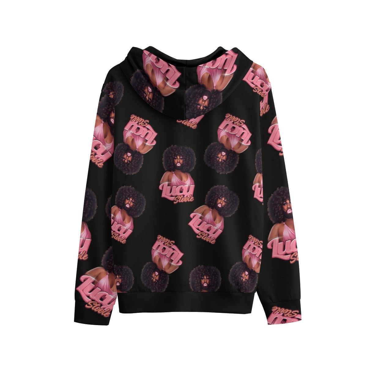 Lucy Stoole - Face Hoodie - dragqueenmerch
