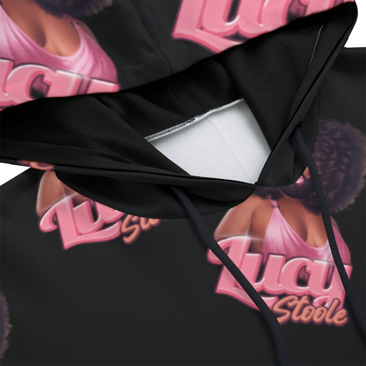 Lucy Stoole - Face Hoodie - dragqueenmerch