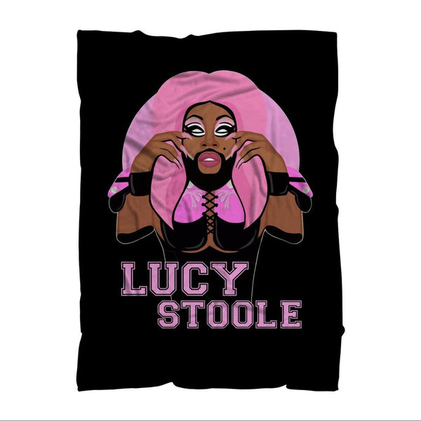 LUCY STOOLE "ILLUSTRATION" ﻿COZY BLANKET
