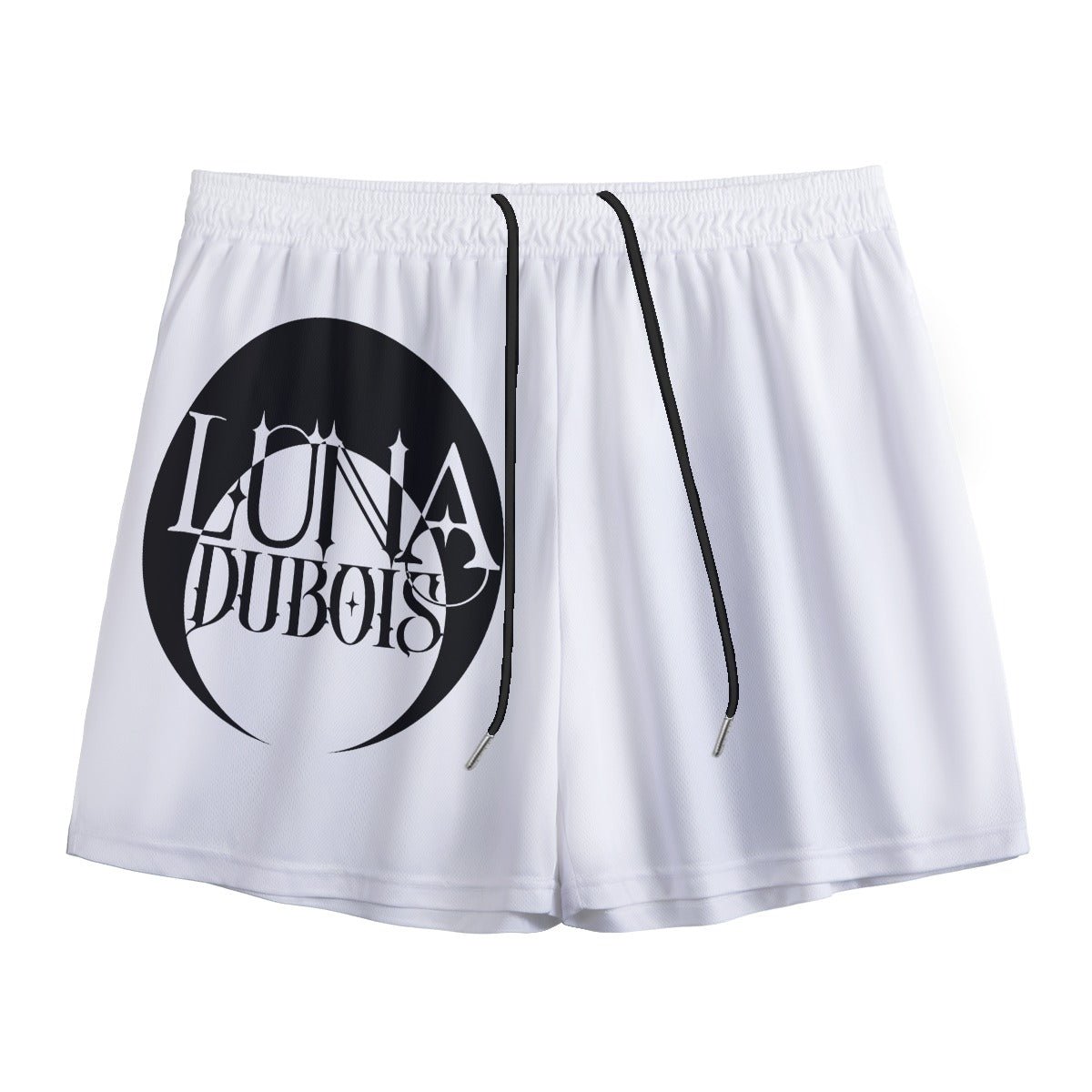 Luna Dubois - Black Logo Mesh Shorts - dragqueenmerch