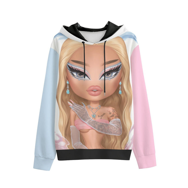 M1SS JADE 'enTRANS' All Over Pullover Hoodie - dragqueenmerch