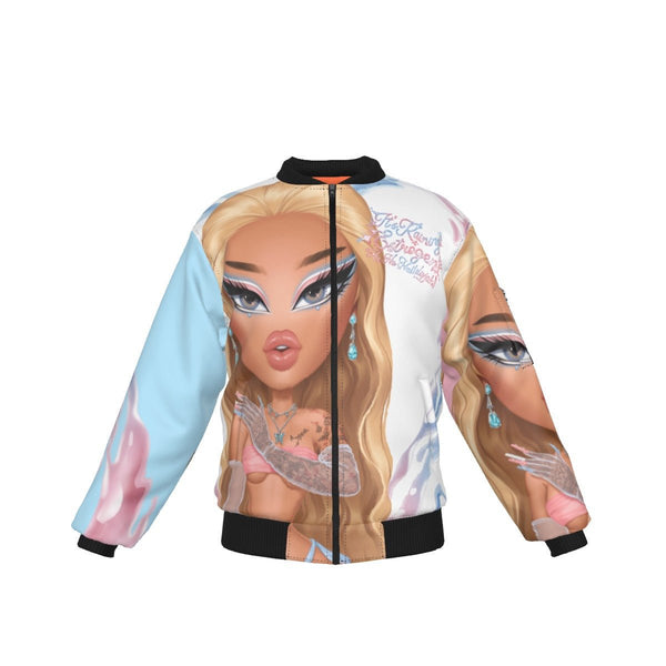 M1SS JADE SO_enTRANS_All Over Bomber Jacket - dragqueenmerch