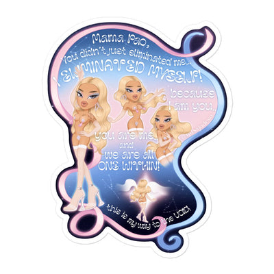 M1SS Jade So - Finale Lip Sync Die Cut Sticker
