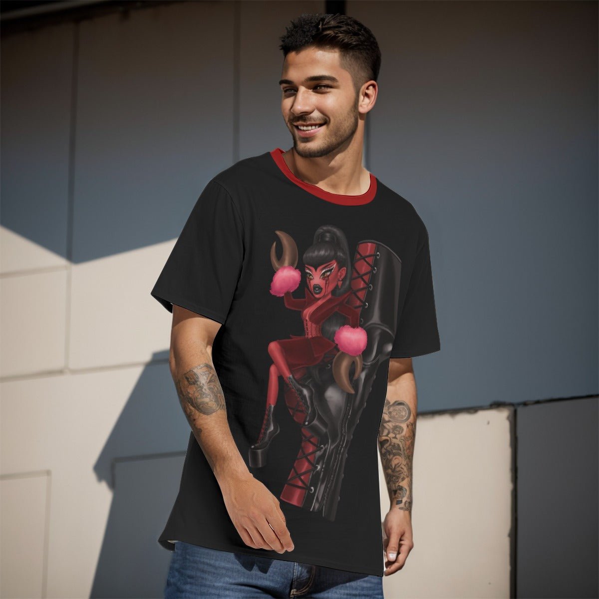 M1SS JADE SO - HER All Over Print T-Shirt - dragqueenmerch