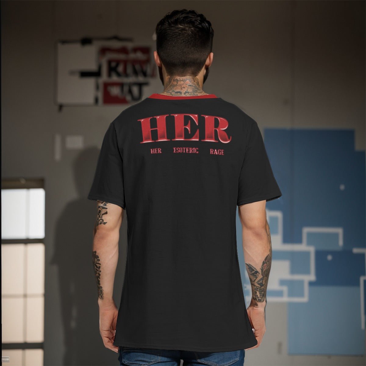 M1SS JADE SO - HER All Over Print T-Shirt - dragqueenmerch