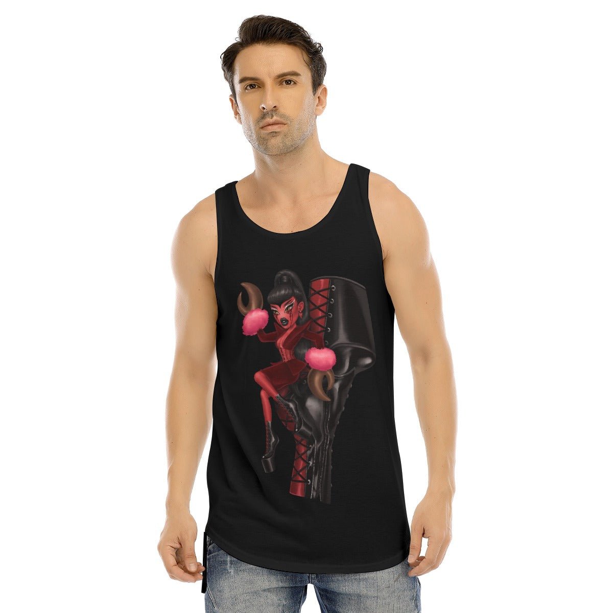 M1SS JADE SO - HER All Over Print Tank Top - dragqueenmerch