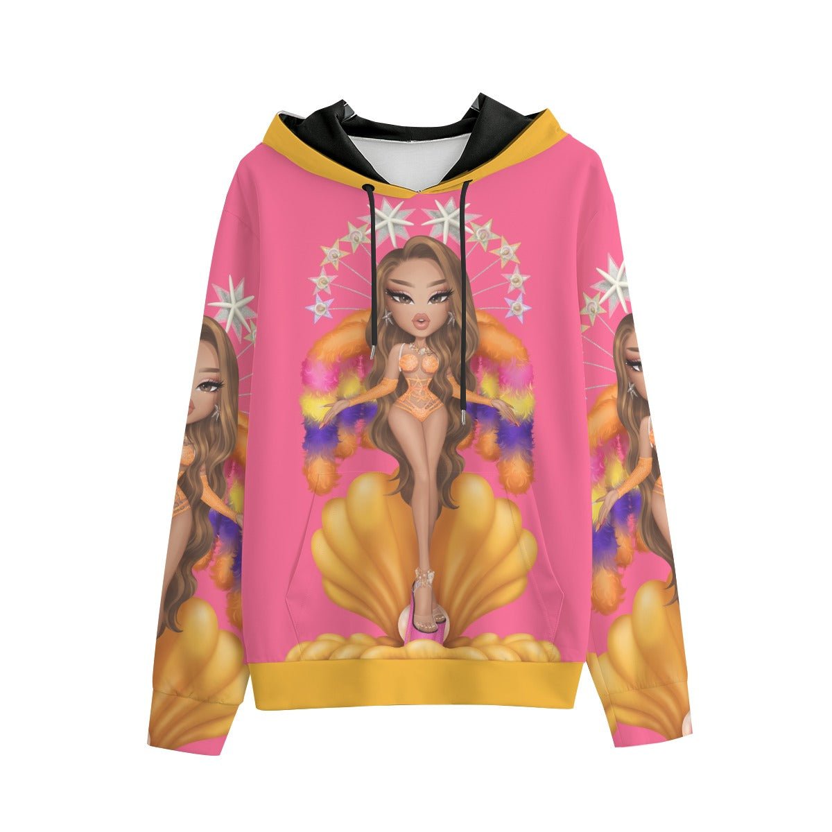 M1SS JADE SO - THAT'S HOTTIANA All Over Print Hoodie - dragqueenmerch