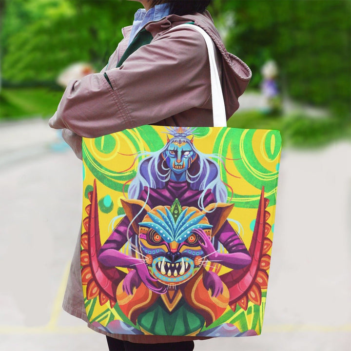Matraka - Illustration Jumbo Tote Bag - dragqueenmerch