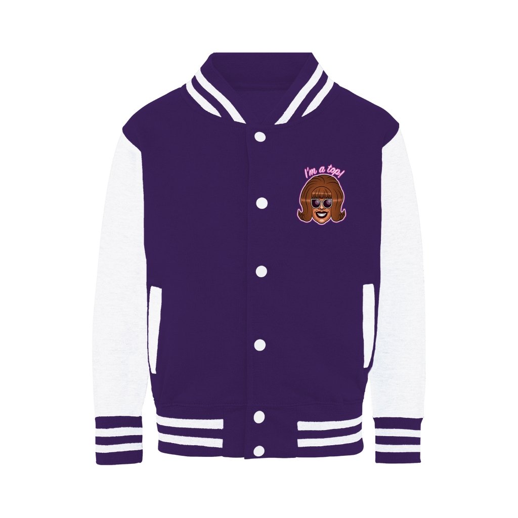 MEATBALL "IM A TOP" Varsity Jacket - dragqueenmerch