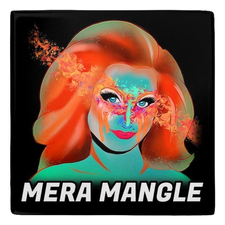 Mera Mangle - Colorful Metal Magnet 4 pack - dragqueenmerch