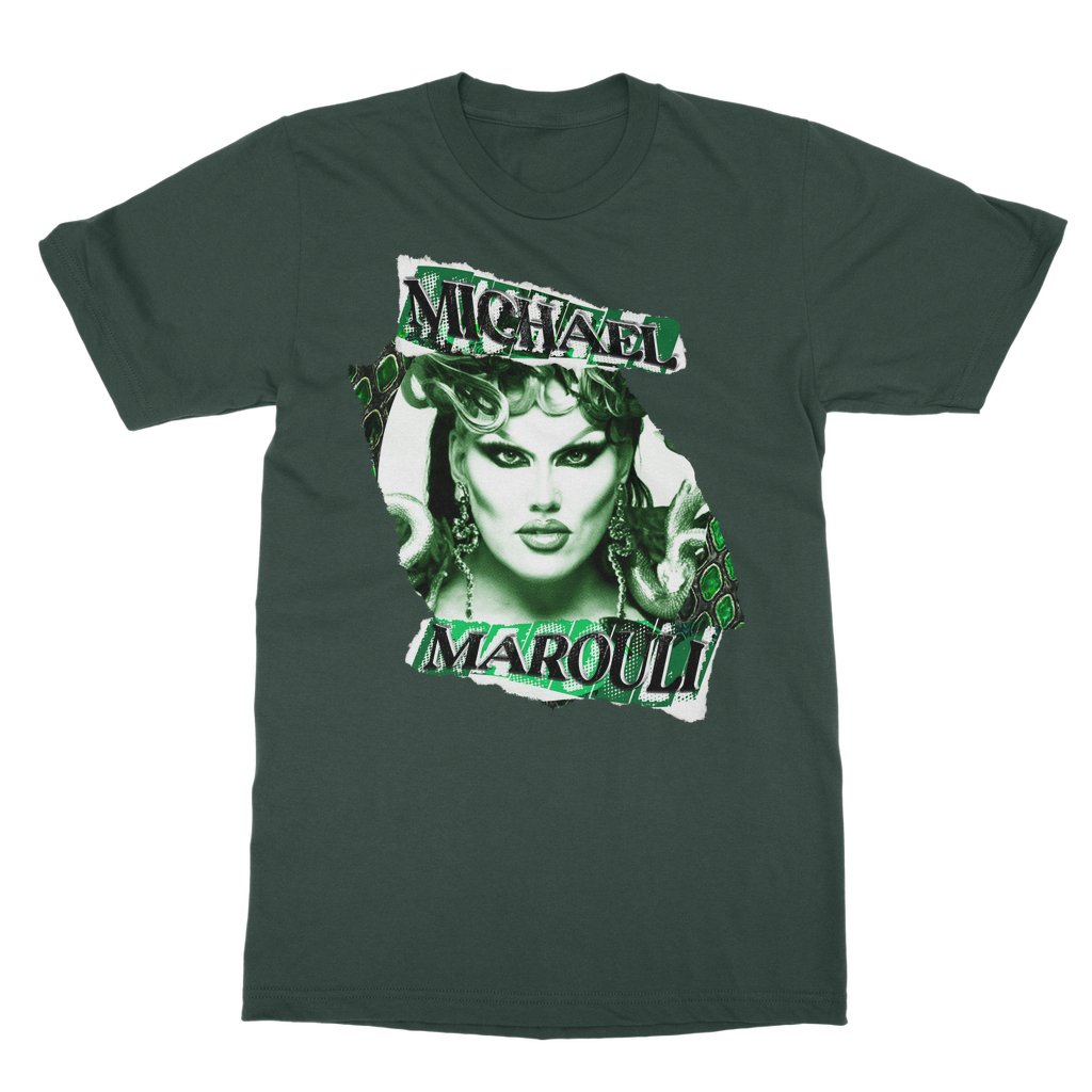 Michael Marouli - Snakeskin Tonal T-Shirt - dragqueenmerch
