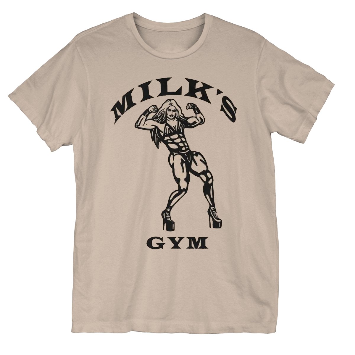 Milk - Milk's Gym T-Shirt - dragqueenmerch