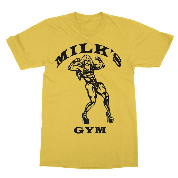 MILK "MILKS GYM" T-Shirt Dress - dragqueenmerch