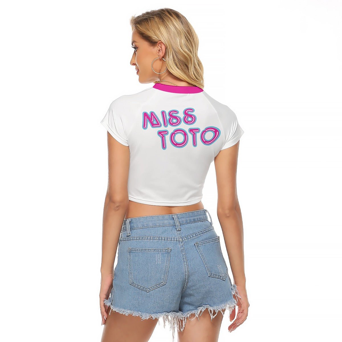 Miss Toto - In Love With Baseball Crop T-Shirt - dragqueenmerch