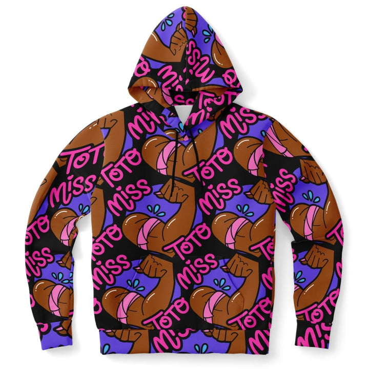 Miss Toto Logo All Over Print Hoodie - dragqueenmerch